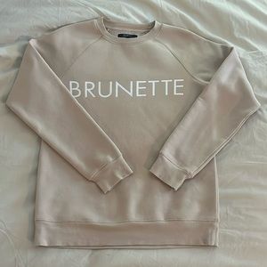 Brunette the Label sweatshirt